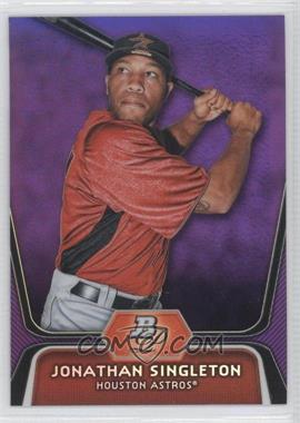 2012 Bowman Platinum - Prospects - Retail Purple Refractor #BPP41 - Jonathan Singleton