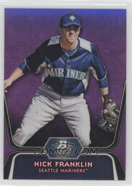 2012 Bowman Platinum - Prospects - Retail Purple Refractor #BPP54 - Nick Franklin