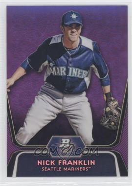 2012 Bowman Platinum - Prospects - Retail Purple Refractor #BPP54 - Nick Franklin