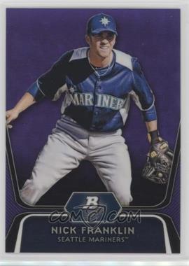 2012 Bowman Platinum - Prospects - Retail Purple Refractor #BPP54 - Nick Franklin