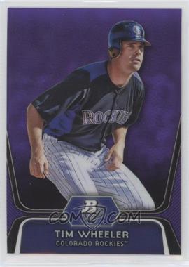 2012 Bowman Platinum - Prospects - Retail Purple Refractor #BPP57 - Tim Wheeler