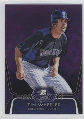 2012 Bowman Platinum - Prospects - Retail Purple Refractor #BPP57 - Tim Wheeler