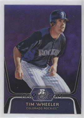 2012 Bowman Platinum - Prospects - Retail Purple Refractor #BPP57 - Tim Wheeler