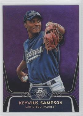 2012 Bowman Platinum - Prospects - Retail Purple Refractor #BPP60 - Keyvius Sampson