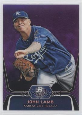 2012 Bowman Platinum - Prospects - Retail Purple Refractor #BPP63 - John Lamb