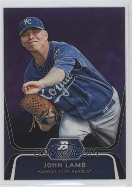 2012 Bowman Platinum - Prospects - Retail Purple Refractor #BPP63 - John Lamb