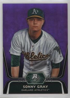 2012 Bowman Platinum - Prospects - Retail Purple Refractor #BPP78 - Sonny Gray