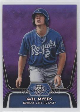 2012 Bowman Platinum - Prospects - Retail Purple Refractor #BPP80 - Wil Myers