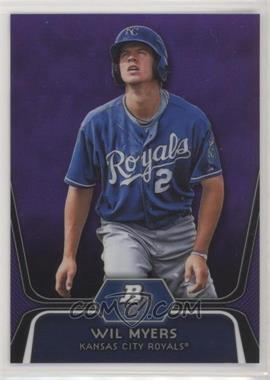 2012 Bowman Platinum - Prospects - Retail Purple Refractor #BPP80 - Wil Myers