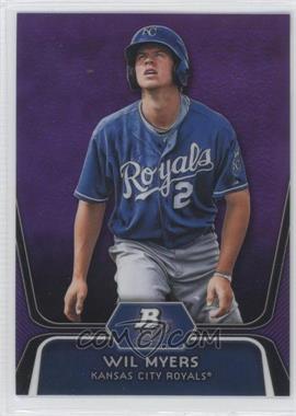 2012 Bowman Platinum - Prospects - Retail Purple Refractor #BPP80 - Wil Myers