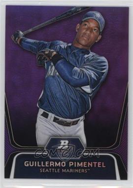 2012 Bowman Platinum - Prospects - Retail Purple Refractor #BPP83 - Guillermo Pimentel