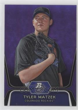 2012 Bowman Platinum - Prospects - Retail Purple Refractor #BPP84 - Tyler Matzek