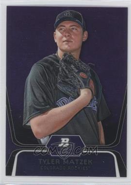 2012 Bowman Platinum - Prospects - Retail Purple Refractor #BPP84 - Tyler Matzek