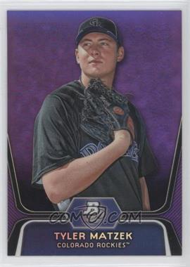 2012 Bowman Platinum - Prospects - Retail Purple Refractor #BPP84 - Tyler Matzek