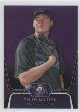 2012 Bowman Platinum - Prospects - Retail Purple Refractor #BPP84 - Tyler Matzek