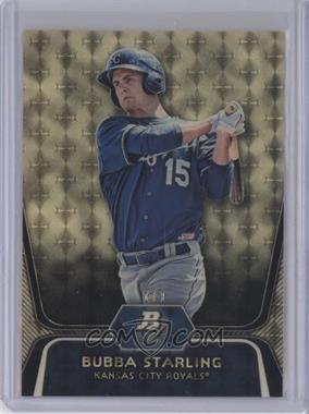 2012 Bowman Platinum - Prospects - Superfractor #BPP100 - Bubba Starling /1