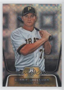 2012 Bowman Platinum - Prospects - X-Fractor #BPP14 - Robbie Grossman