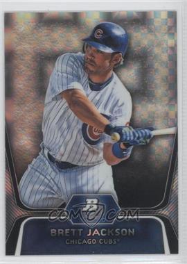 2012 Bowman Platinum - Prospects - X-Fractor #BPP19 - Brett Jackson