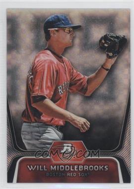 2012 Bowman Platinum - Prospects - X-Fractor #BPP26 - Will Middlebrooks