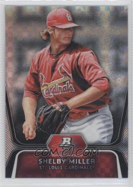 2012 Bowman Platinum - Prospects - X-Fractor #BPP27 - Shelby Miller