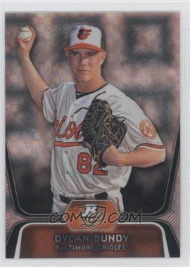 2012 Bowman Platinum - Prospects - X-Fractor #BPP64 - Dylan Bundy