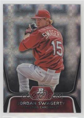 2012 Bowman Platinum - Prospects - X-Fractor #BPP98 - Jordan Swaggerty