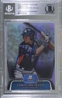 Christian Yelich [BAS BGS Authentic]