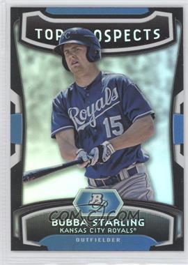 2012 Bowman Platinum - Top Prospects #TP-BS - Bubba Starling