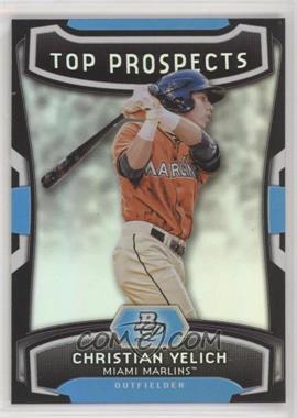 2012 Bowman Platinum - Top Prospects #TP-CY - Christian Yelich