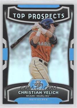 2012 Bowman Platinum - Top Prospects #TP-CY - Christian Yelich