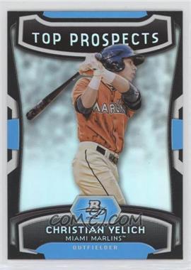 2012 Bowman Platinum - Top Prospects #TP-CY - Christian Yelich