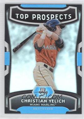 2012 Bowman Platinum - Top Prospects #TP-CY - Christian Yelich