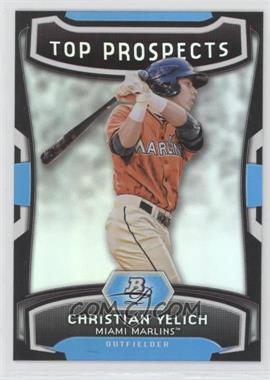 2012 Bowman Platinum - Top Prospects #TP-CY - Christian Yelich