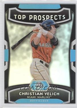 2012 Bowman Platinum - Top Prospects #TP-CY - Christian Yelich