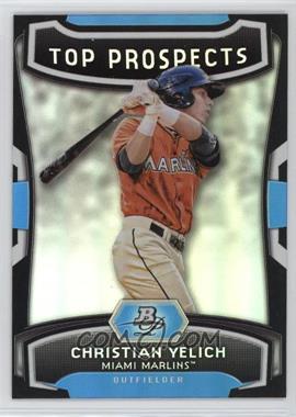 2012 Bowman Platinum - Top Prospects #TP-CY - Christian Yelich