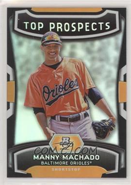 2012 Bowman Platinum - Top Prospects #TP-MM - Manny Machado