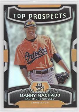 2012 Bowman Platinum - Top Prospects #TP-MM - Manny Machado