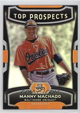 2012 Bowman Platinum - Top Prospects #TP-MM - Manny Machado