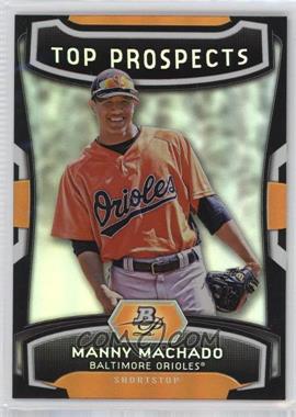 2012 Bowman Platinum - Top Prospects #TP-MM - Manny Machado