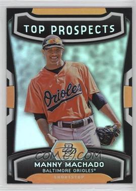 2012 Bowman Platinum - Top Prospects #TP-MM - Manny Machado