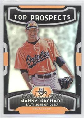 2012 Bowman Platinum - Top Prospects #TP-MM - Manny Machado