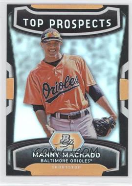 2012 Bowman Platinum - Top Prospects #TP-MM - Manny Machado
