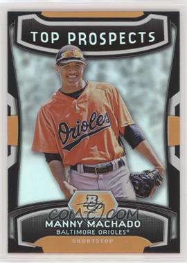 2012 Bowman Platinum - Top Prospects #TP-MM - Manny Machado