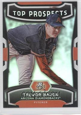 2012 Bowman Platinum - Top Prospects #TP-TB - Trevor Bauer