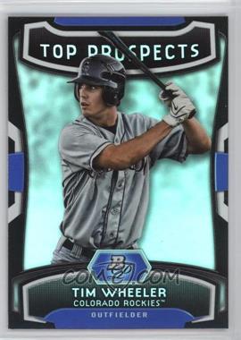 2012 Bowman Platinum - Top Prospects #TP-TW - Tim Wheeler