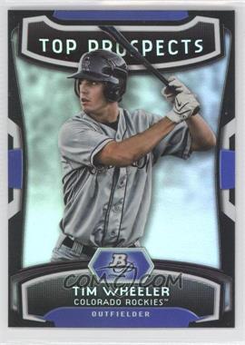 2012 Bowman Platinum - Top Prospects #TP-TW - Tim Wheeler