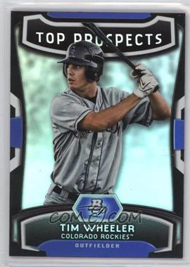 2012 Bowman Platinum - Top Prospects #TP-TW - Tim Wheeler