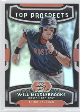 2012 Bowman Platinum - Top Prospects #TP-WMK - Will Middlebrooks