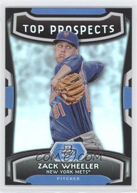 2012 Bowman Platinum - Top Prospects #TP-ZW - Zack Wheeler