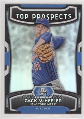 2012 Bowman Platinum - Top Prospects #TP-ZW - Zack Wheeler